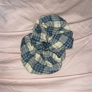 Adorable Oversized Plaid Scrunchie!